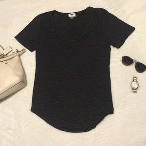 Black & White Striped Tee